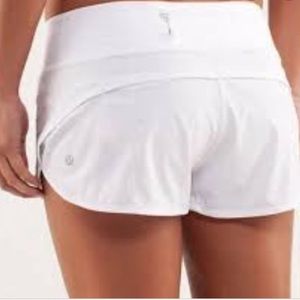 Lululemon Athletica Womens White Shorts 